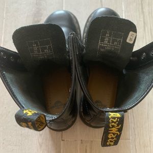 Dr. Martens 1460 black leather combat boots